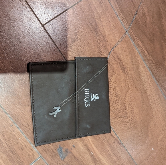 Sterling Silver "X" pendant necklace - Picture 1 of 3